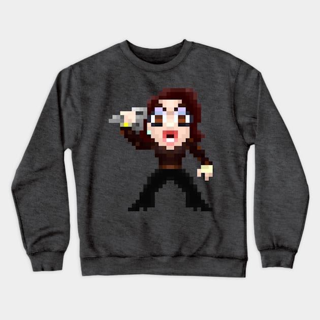 16-Bits Soraya Montenegro Crewneck Sweatshirt by badpun